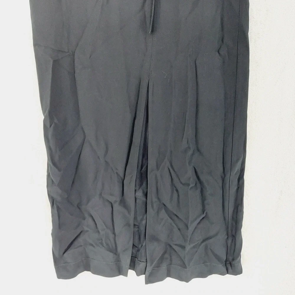 NEW Dondup Black Sleeveless Bow Neck Maxi Shift Dress P1878 - Picture 2 of 10